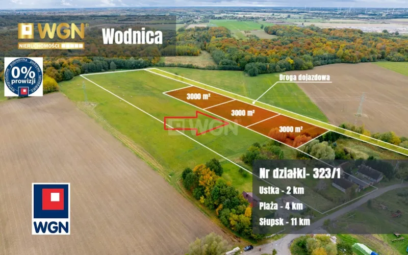 Działka na sprzedaż Wodnica