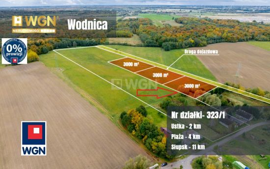 na sprzedaż Działka Wodnica